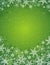 Green christmas background,