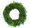 Green christmas wreath