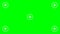 Green chromakey track point. Chromakey Background. Vector stock illustration