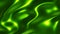 Green chrome metal texture with waves, liquid metallic