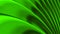 Green chrome metallic background, shiny striped 3D metal abstract background