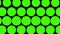 Green circles motion background seamless loop