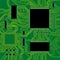Green circuit board vector illustration.