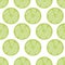 Green citrus seamless background, fashionable, simple vector lime background, fresh summer vitamin