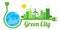 Green city logo