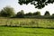 Green city walls and meadow in Retranchement, The Netherlands