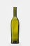 Green classic wine bottle