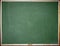 Green clean chalkboard
