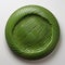 Green Coated 3d Twill Pattern Pineapple Bowls Plate Sculpture