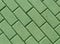 Green color cobblestone pavement close-up