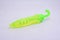 Green color umbrella shaped bubble blower for kids