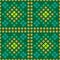 Green colour Traditional Indian Bandhani pattern background, seamless decorative geometric patoda Bandana