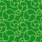 Green Commashaped seamless Japanese pattern