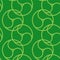 Green Commashaped seamless Japanese pattern
