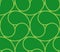 Green Commashaped seamless Japanese pattern