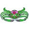 Green crab - a great design element