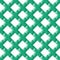 Green Crosshatch Repeat Pattern Background