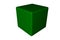 Green cube