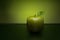 Green cube apple.