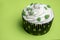 Green cupcake