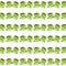 Green cups seamless pattern beautiful