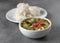 Green Curry with Rice noodles , thai rice vermicelli, Thai food