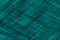 Green dark turquoise gradient background with diagonal perpendicular lines oblique stripes, cell, squared