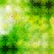 Green defocused background