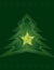 Green Diamond Christmas Star