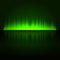 Green Digital Abstract Equalizer Background.