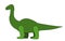 Green dinosaur