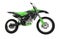 Green Dirt Bike - Side View