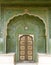 Green door, City Palace, Jaipur