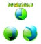 Green  downloads icons