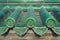 Green dragon tiles, Temple of Heaven, Beijing