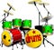 Green drums
