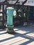 Green Dry Barrel Fire Hydrant 4th St San Francisco 4