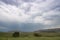 Green Eastern Freestate landscape with a stormy sky