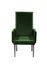 Green easy armchair