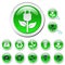 Green Eco Icons