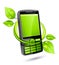 Green eco mobile telephone