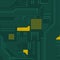 Green electronic circuit board background