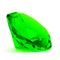 Green emerald gemstone