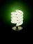 Green energy - light bulb, lamp