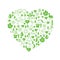 Green environmental heart