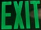 Green Exit Sign