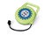 Green extension electric cable reel