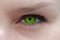 The green eye