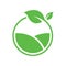 Green farm logo vector design