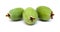 Green feijoa fruit